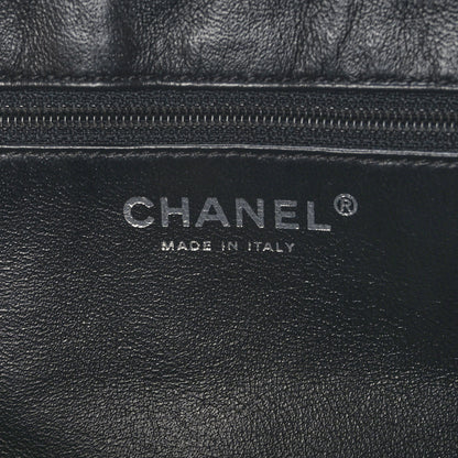 Chanel Caviar Half Moon Large Flap Black 6 of 9