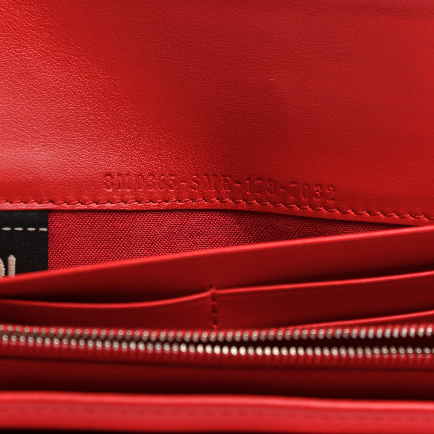Vitello Liberty Century Lucido By The Way Continental Wallet On Chain Rosso