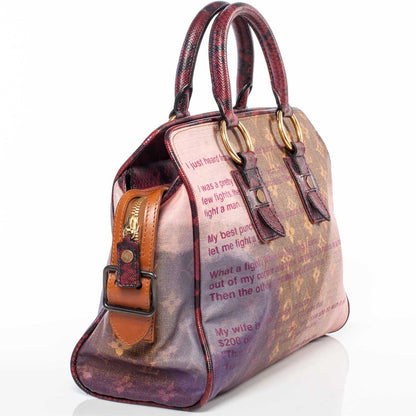 Louis Vuitton Richard Prince Graduate Jokes Bag 4 of 9