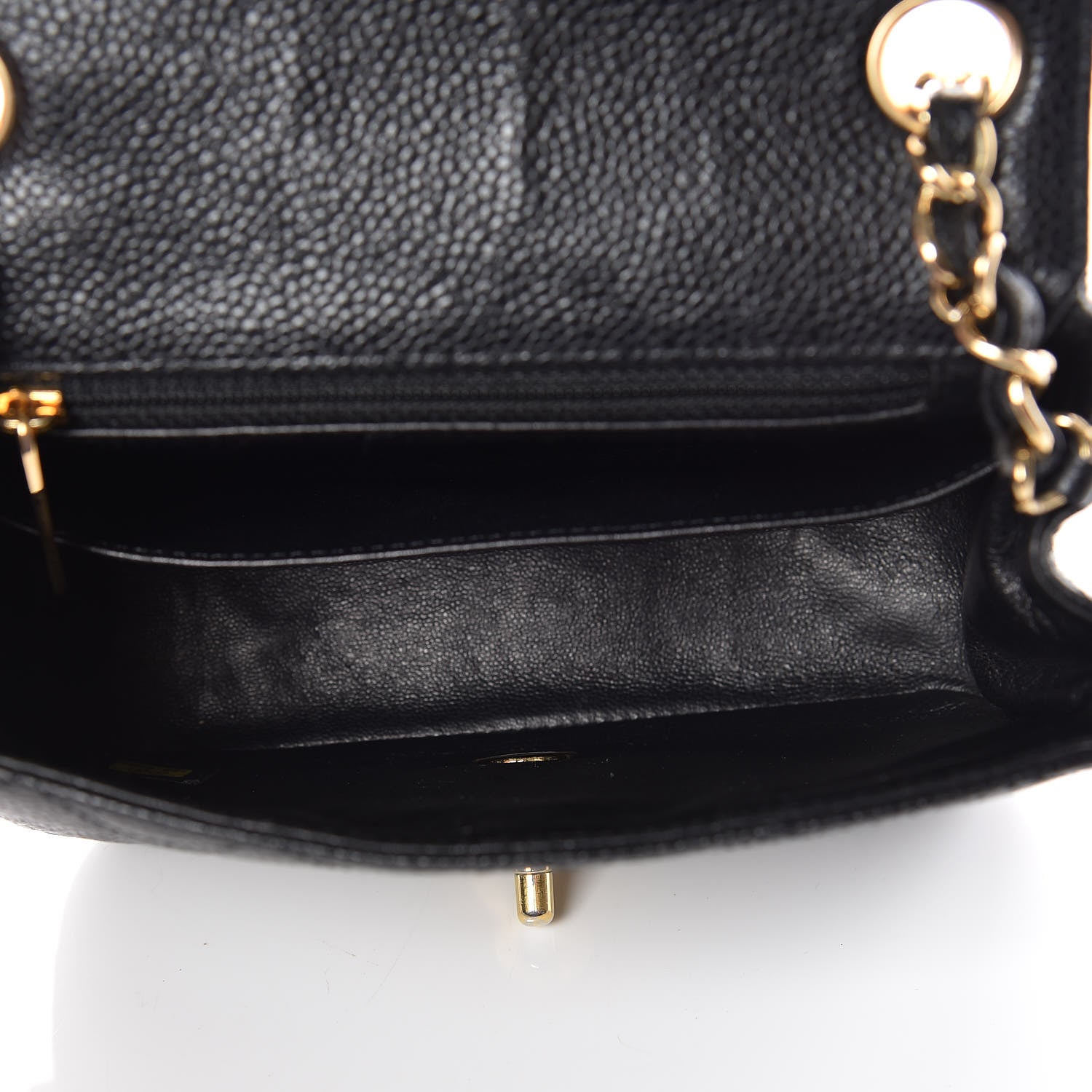 Chanel Caviar Quilted Mini Square Flap Black 5 of 9