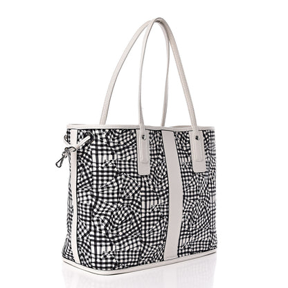 MCM Visetos Medium Liz Reversible Shopper Tote White 6 of 18