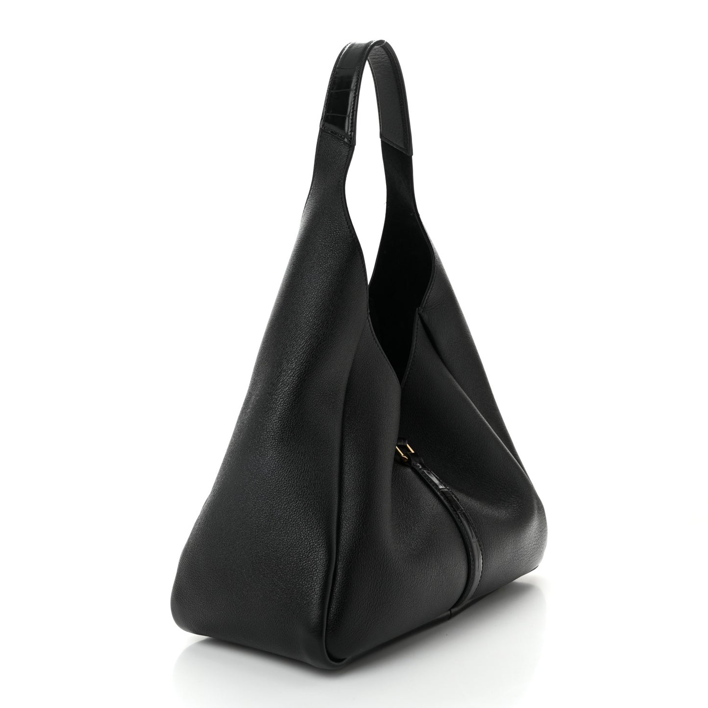 Calfskin Medium G-Lock Hobo Black