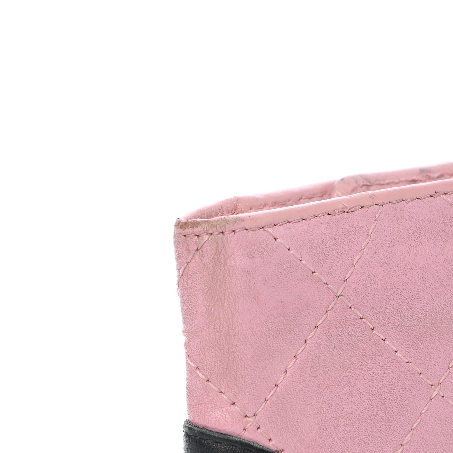 Chanel Calfskin Quilted Cambon 6 Key Holder Pink 10 of 14