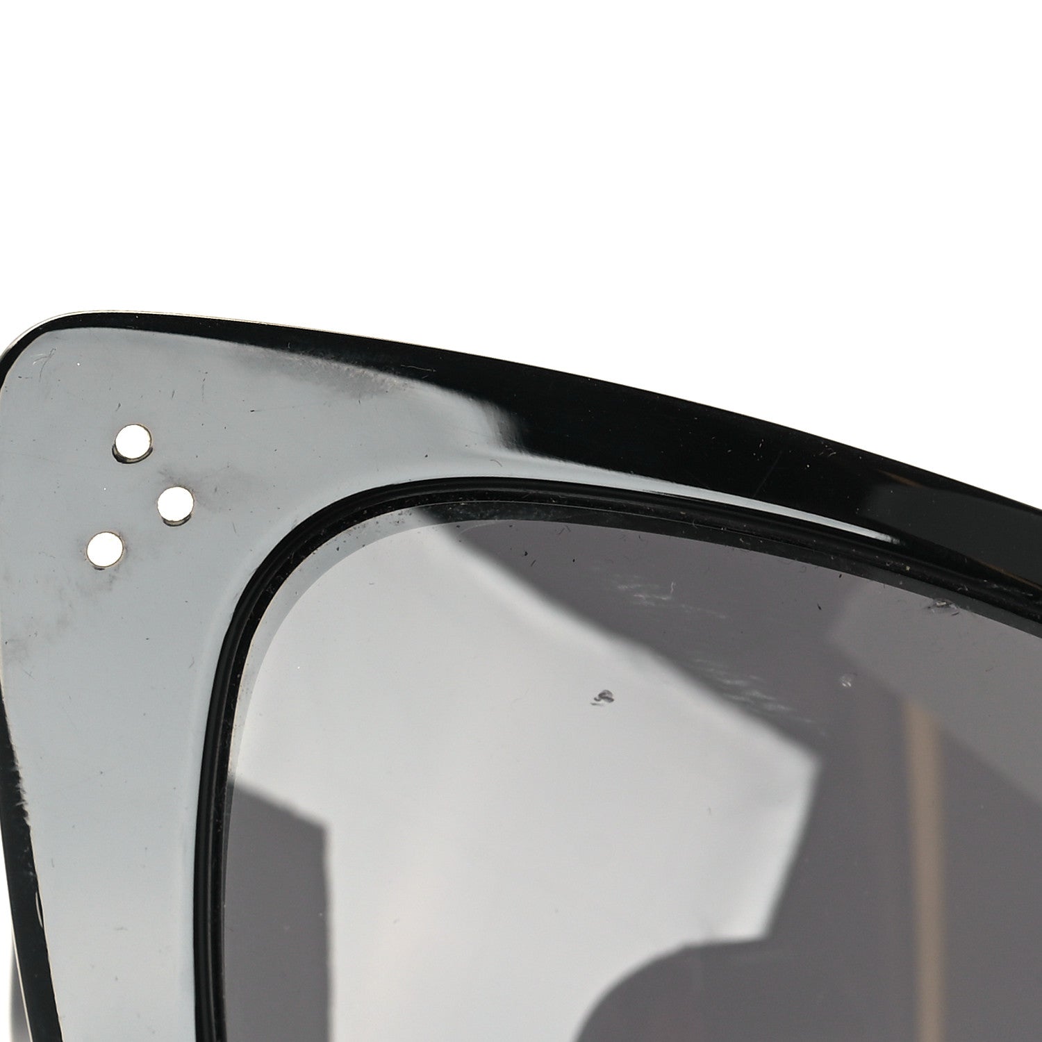 Celine Acetate Cat Eye Sunglasses CL40187I Black 8 of 9