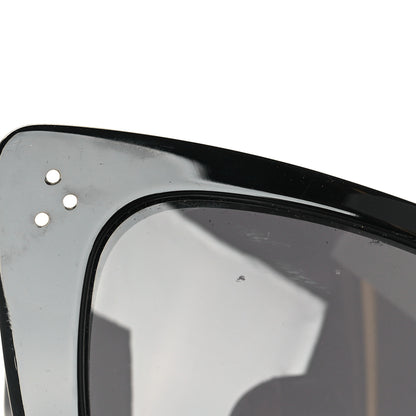 Celine Acetate Cat Eye Sunglasses CL40187I Black 8 of 9