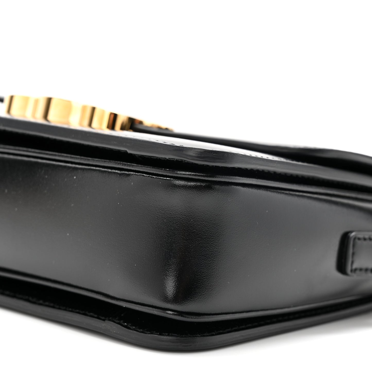 Shiny Calfskin Teen Triomphe Black