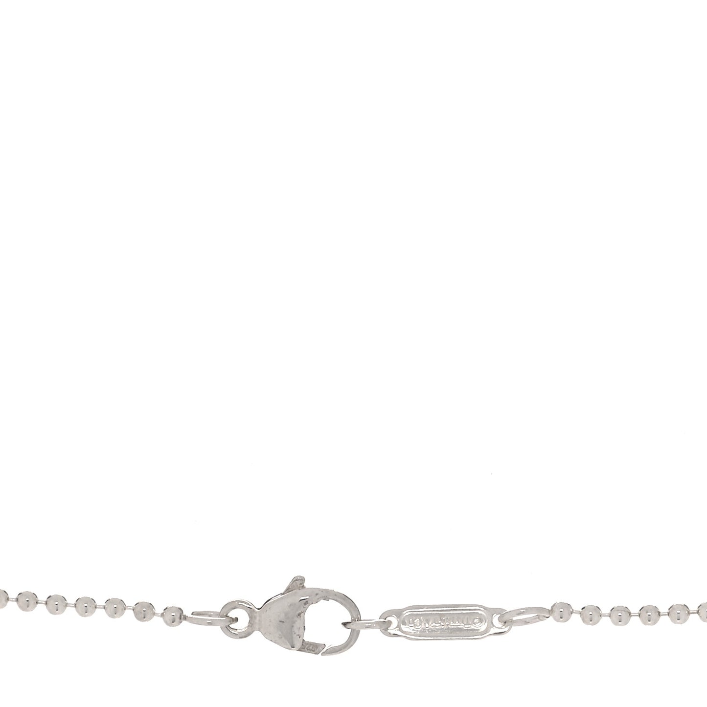 Sterling Silver Graduated Ball Drop Necklace