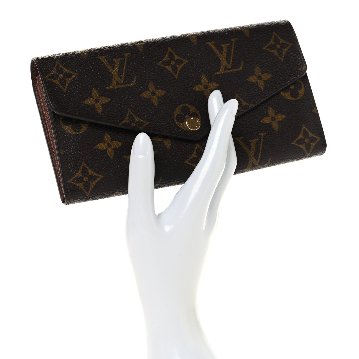 Louis Vuitton Monogram Sarah Wallet NM 2 of 7