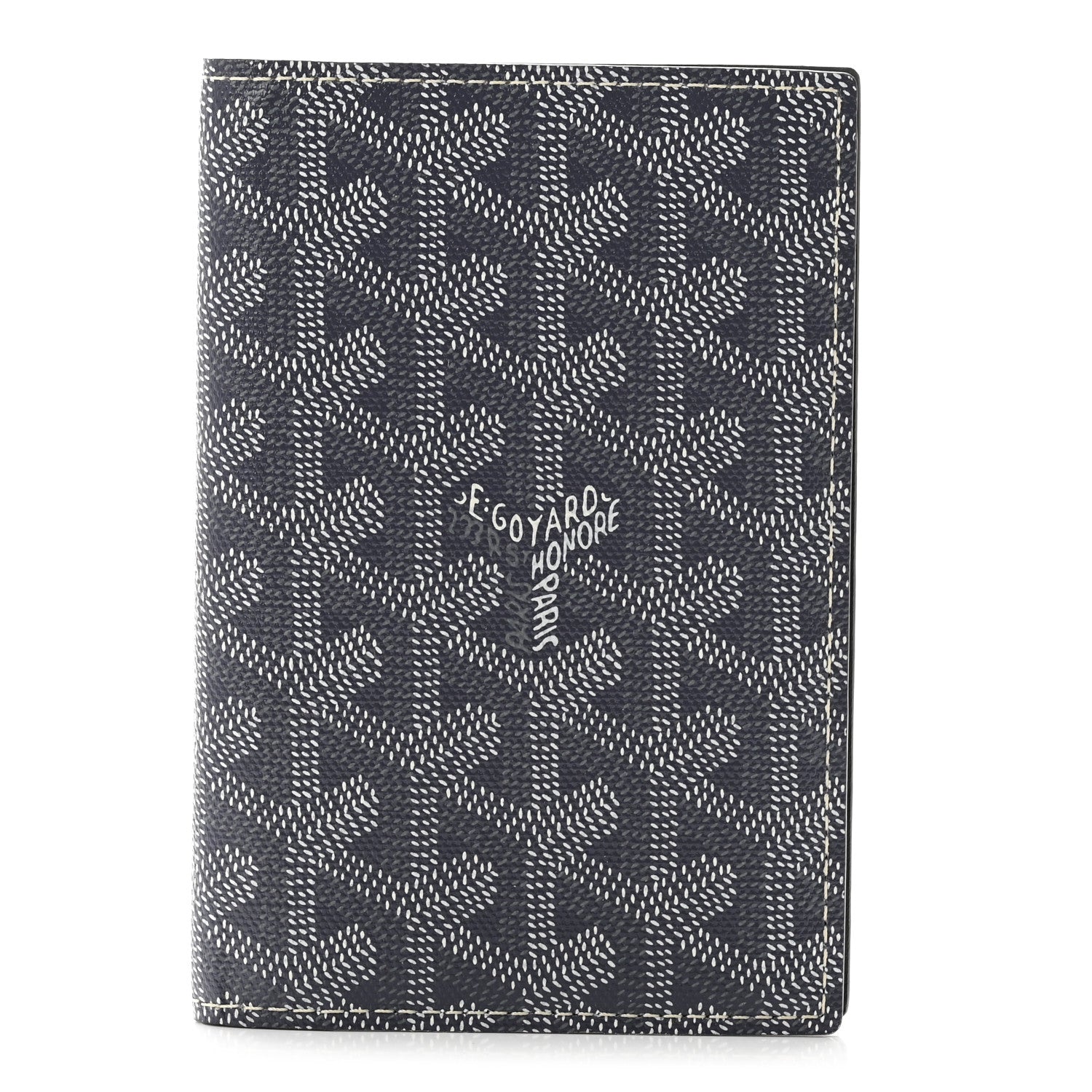Goyard Goyardine Grenelle Passport Wallet Grey 1 of 7