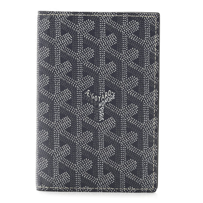 Goyard Goyardine Grenelle Passport Wallet Grey 1 of 7