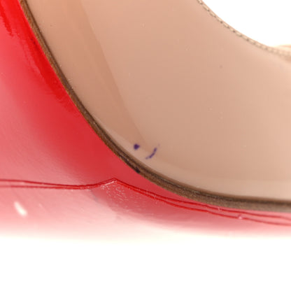 Christian Louboutin Patent So Kate 120 Pumps 36.5 Nude 8 of 8