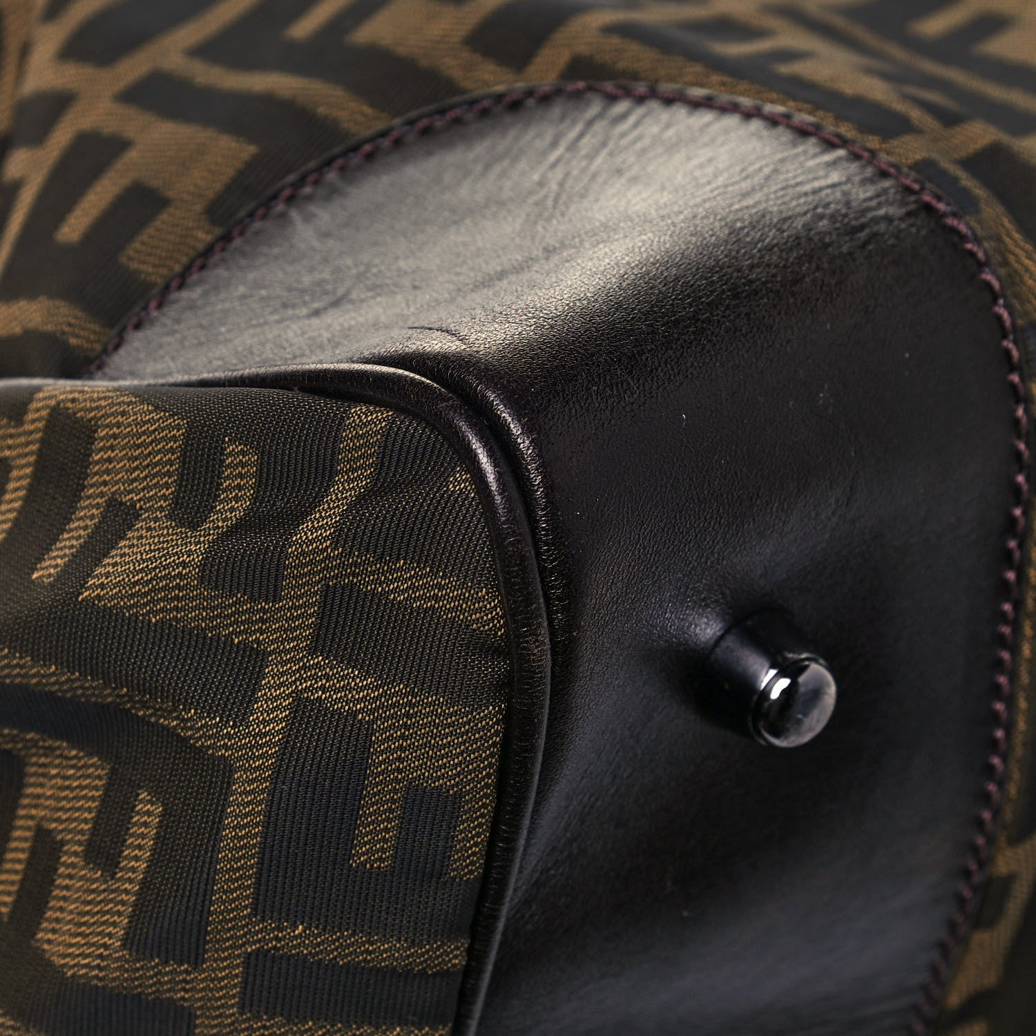 Fendi Zucca Shoulder Bag Tobacco 7 of 14