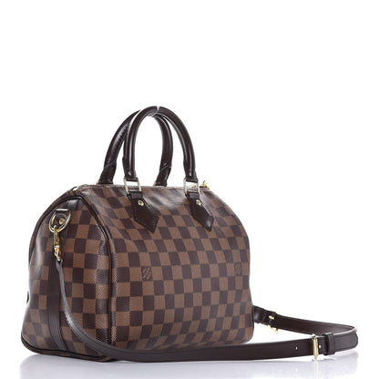 Louis Vuitton Damier Ebene Speedy Bandouliere 25 4 of 8