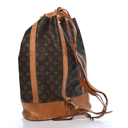 Louis Vuitton Monogram Randonnee GM Backpack 3 of 8