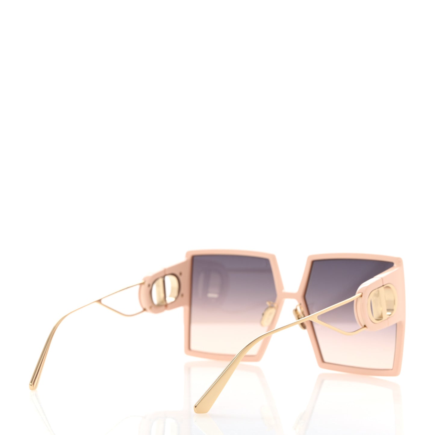 Square 30 Montaigne Sunglasses Light Pink