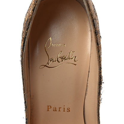 Christian Louboutin Brocade So Kate 100 35.5 Bronze 7 of 8