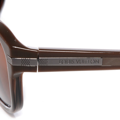 Louis Vuitton Possession Pilote Sunglasses Z0315W Brown 6 of 6