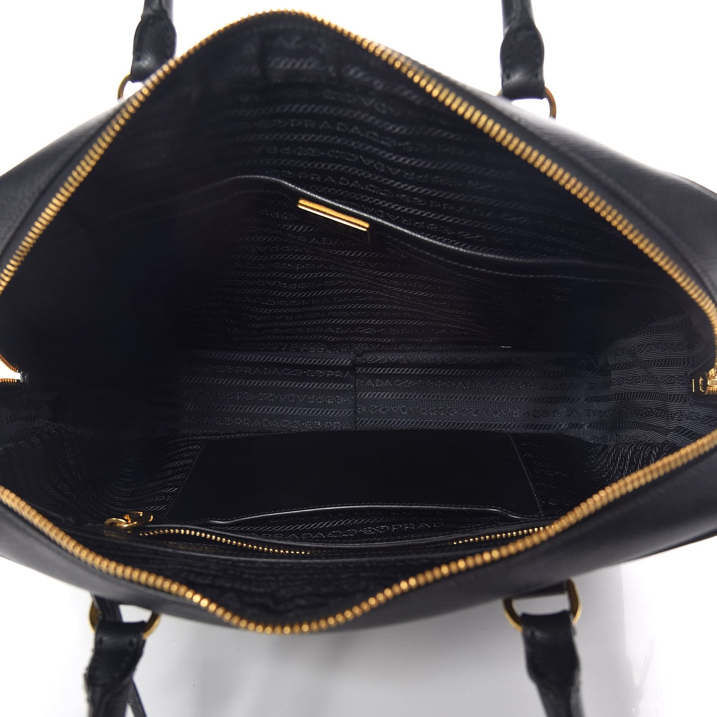 Saffiano Lux Bauletto Black