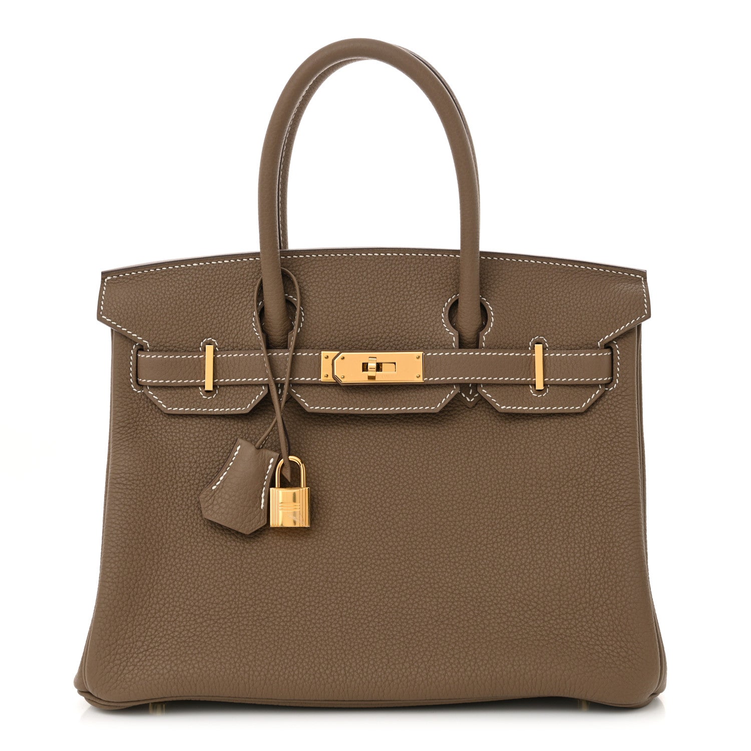 Hermes Togo Birkin 30 Etoupe 1 of 12