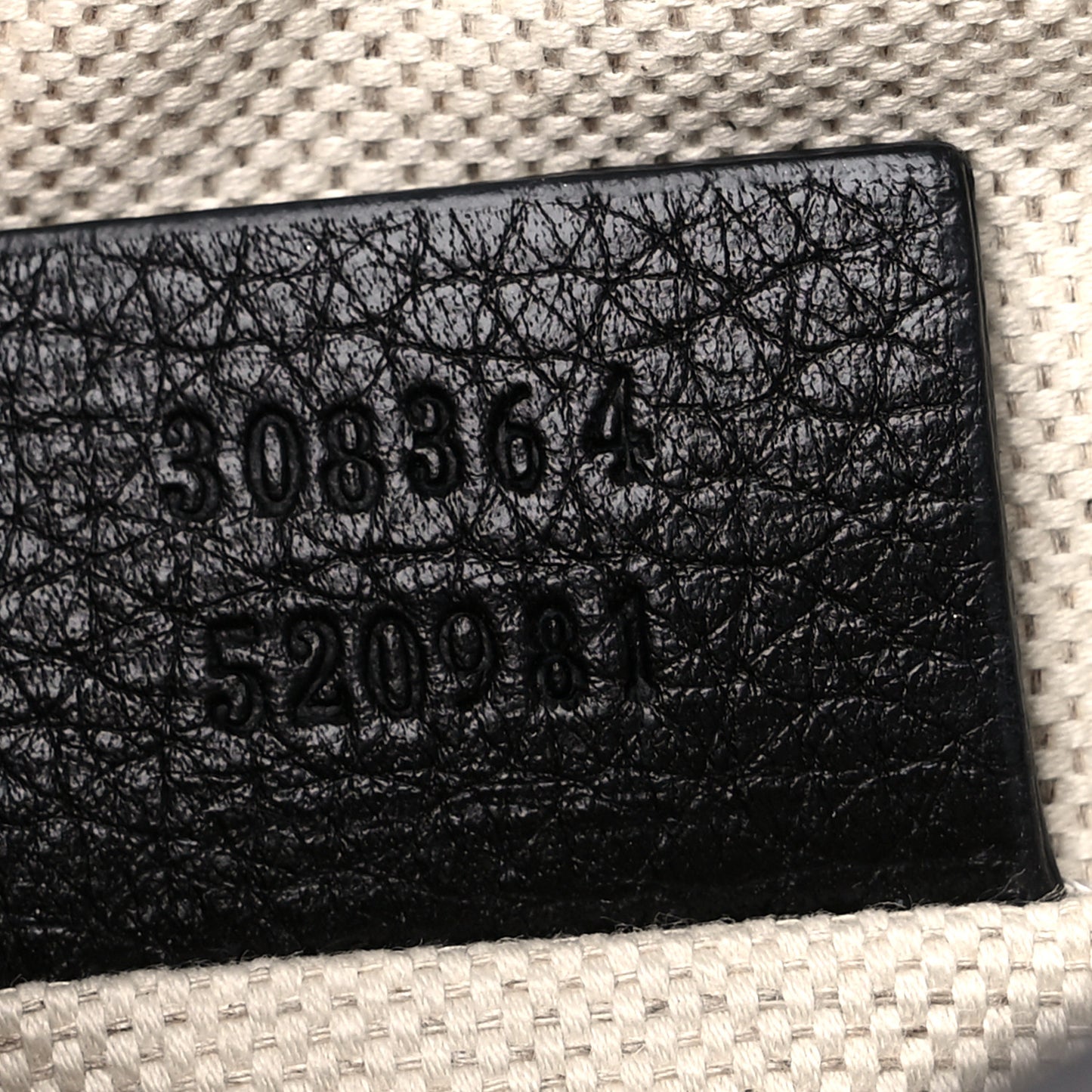 Pebbled Calfskin Small Soho Disco Bag Black