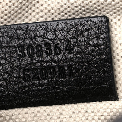 Gucci Pebbled Calfskin Small Soho Disco Bag Black 6 of 8