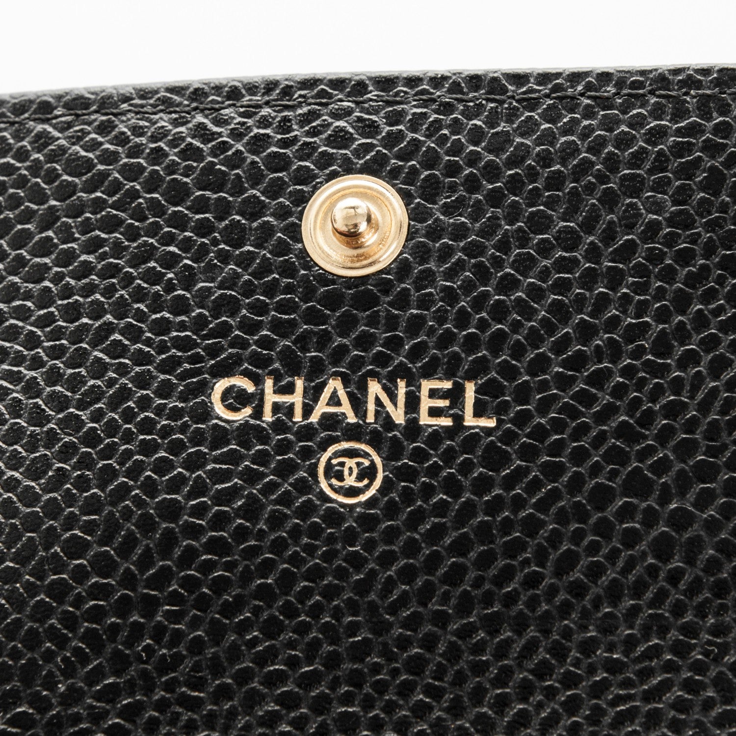 Chanel Caviar Quilted Flap Card Holder Black 6 of 8