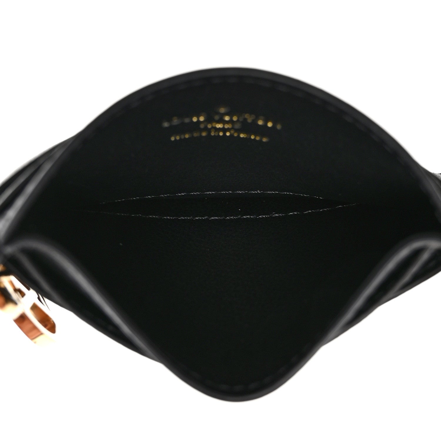 Louis Vuitton Empreinte Monogram LV Charms Card Holder Black 5 of 6