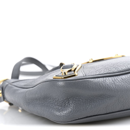 Balenciaga Chevre Gold Metallic Edge Hardware Hip Gris Acier 9 of 11