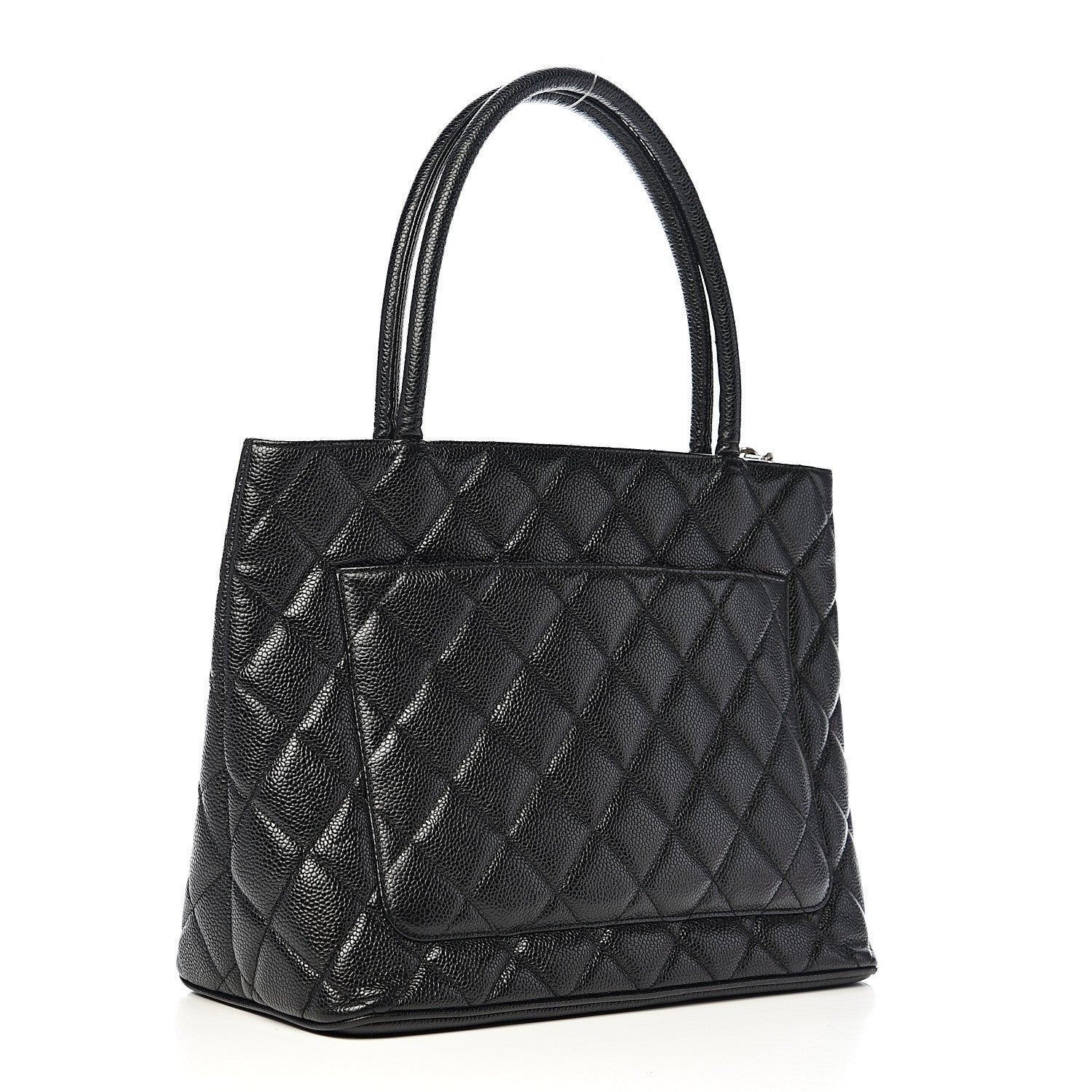 Chanel Caviar Quilted Medallion Tote Black 2 of 9