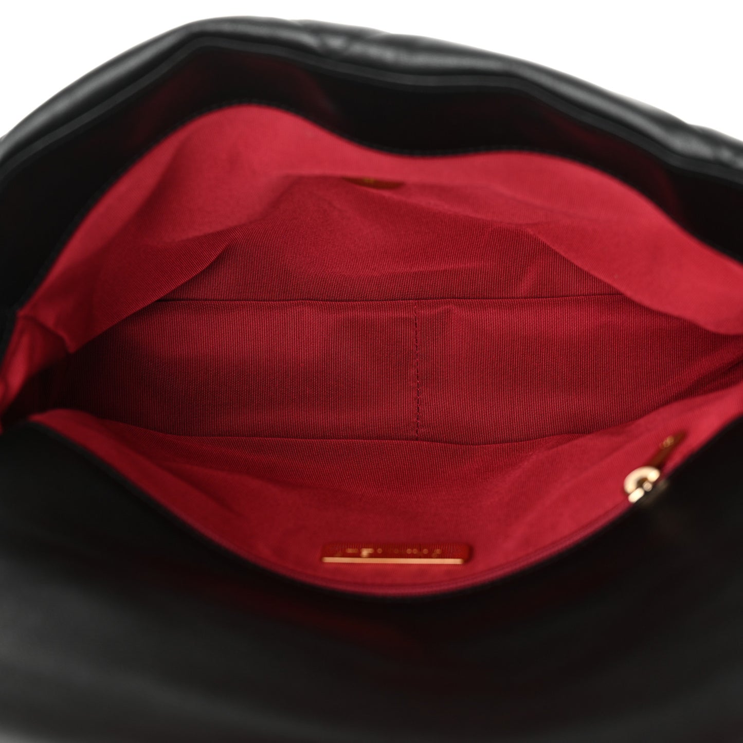 Goatskin Quilted Large Chanel 19 Flap Black