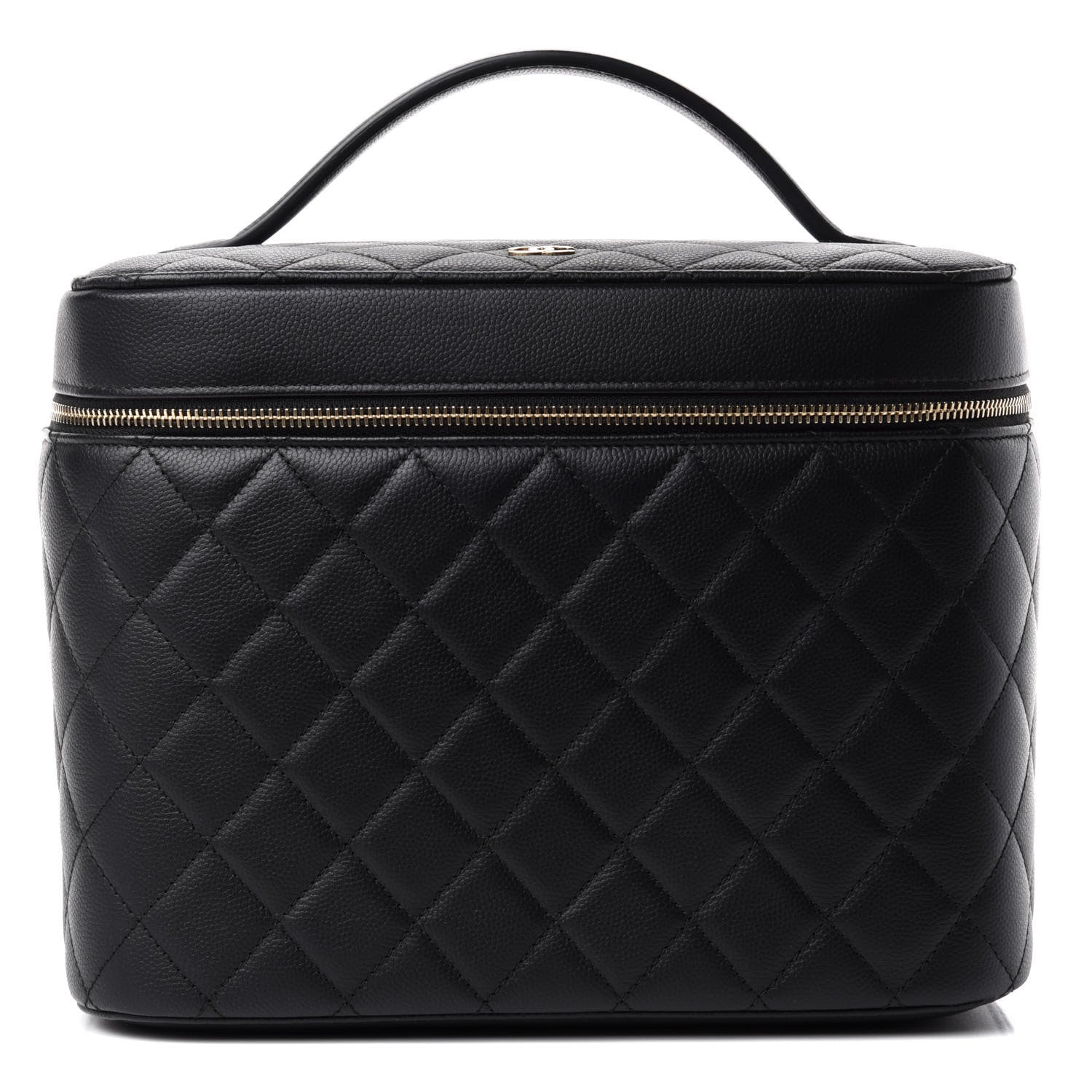 Chanel Caviar Quilted Large Vanity Pouch Black 1 of 9