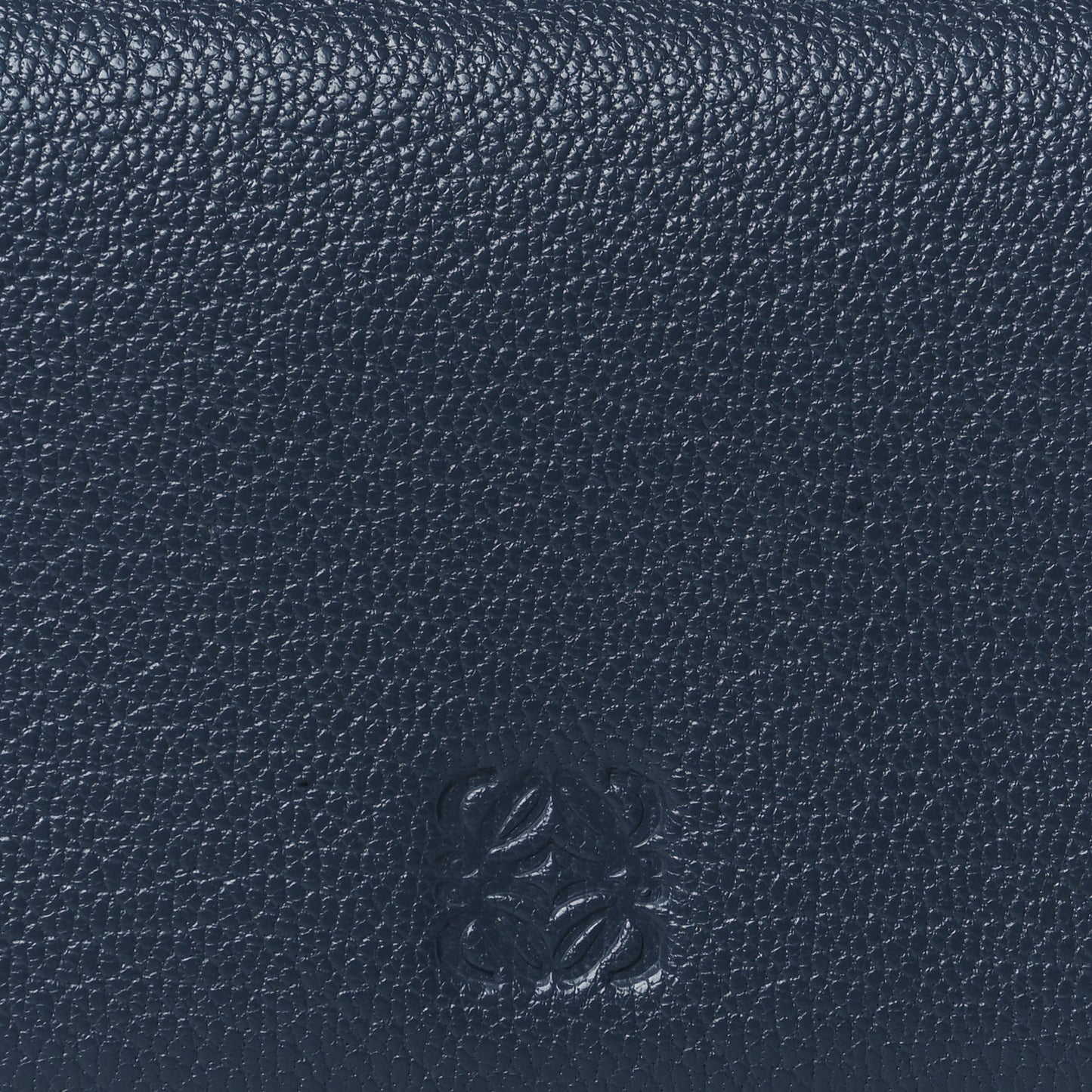 Goatskin Continental Wallet Navy