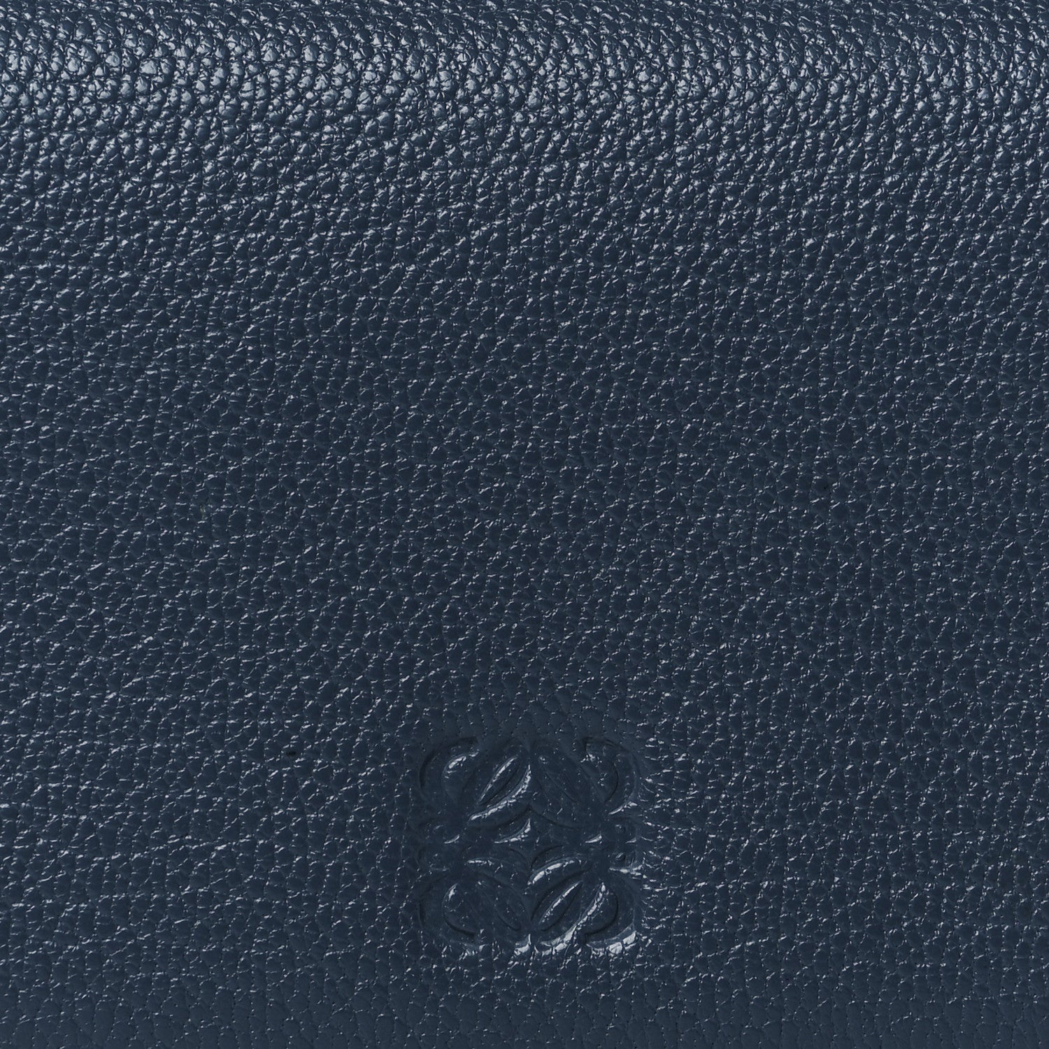 Loewe Goatskin Continental Wallet Navy 8 of 8
