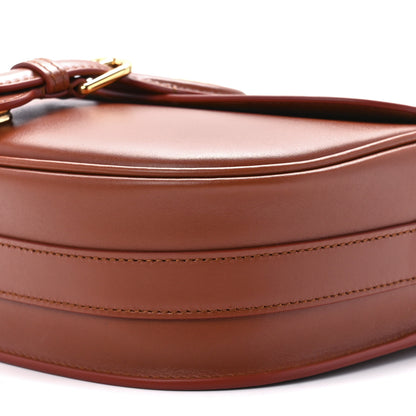 Christian Dior Box Calfskin Medium Bobby Flap Dark Tan 10 of 10