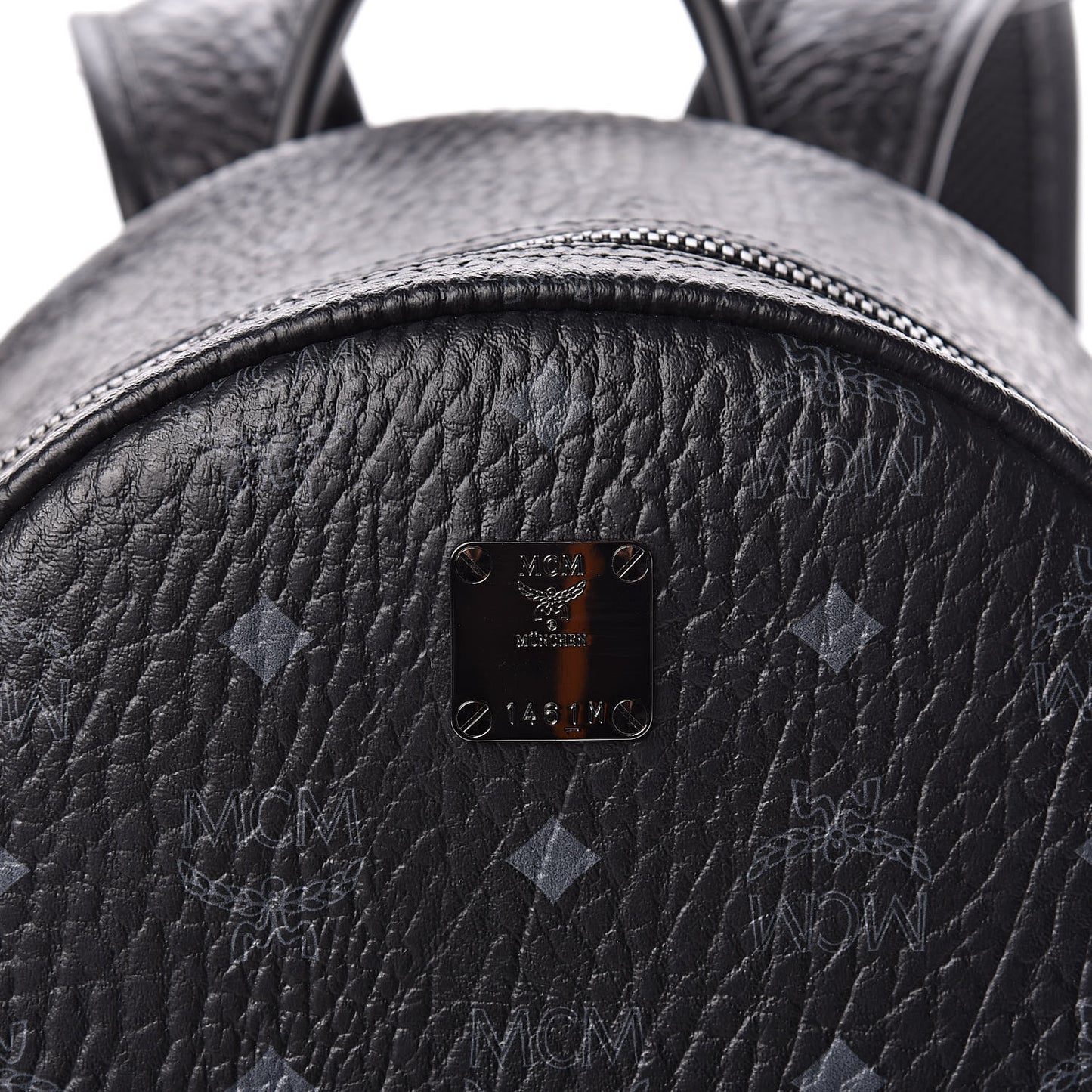 Visetos Small Side Stud Stark Backpack Black