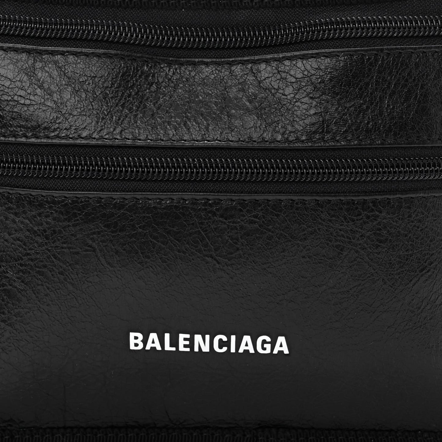 Agneau Arena Weekend Belt Wallet Black