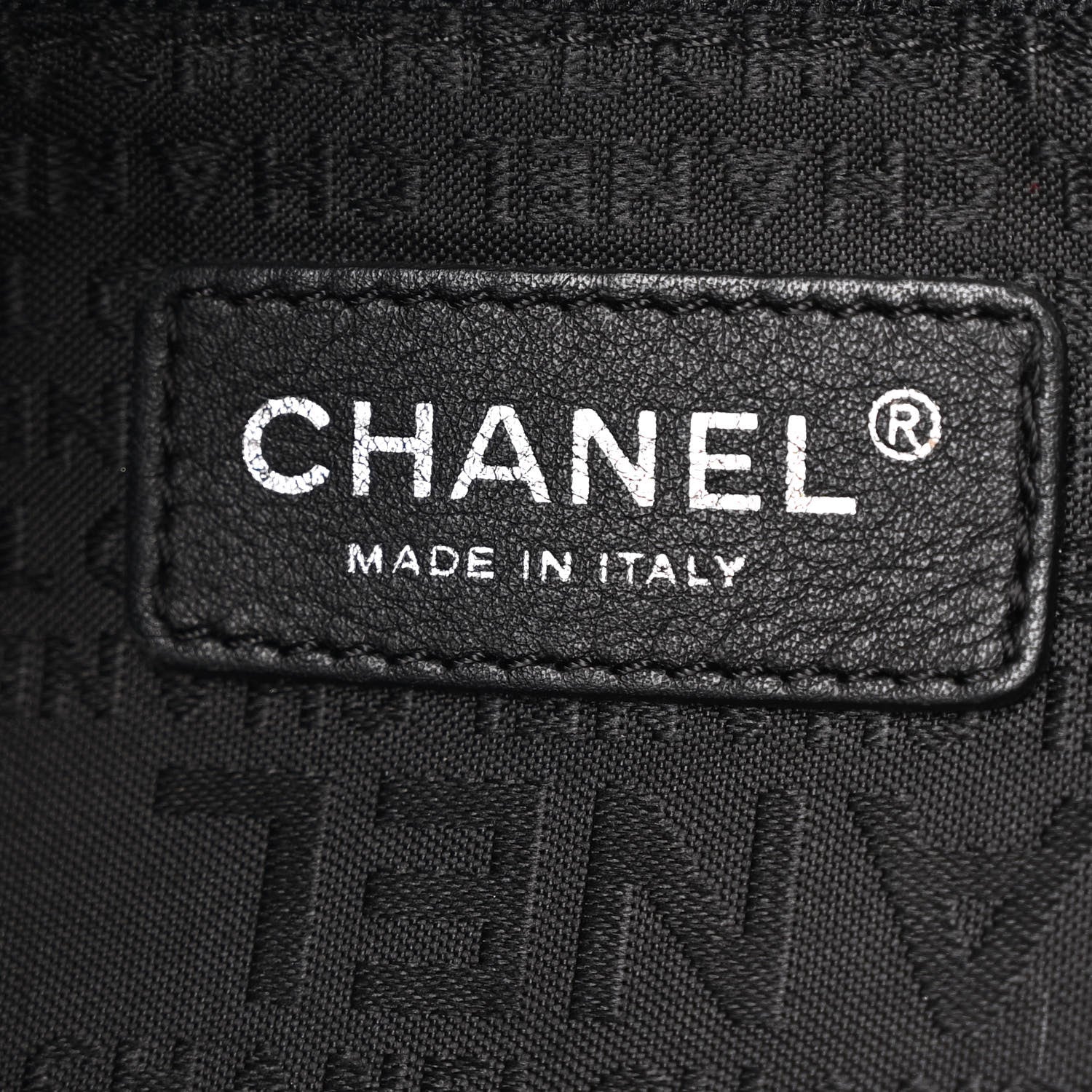 Chanel Distressed Caviar XL Coco Cabas Black 8 of 12