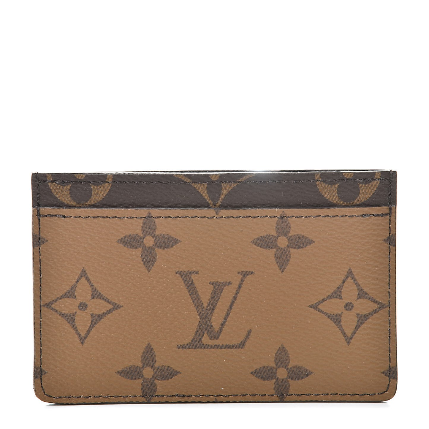 Reverse Monogram Card Holder