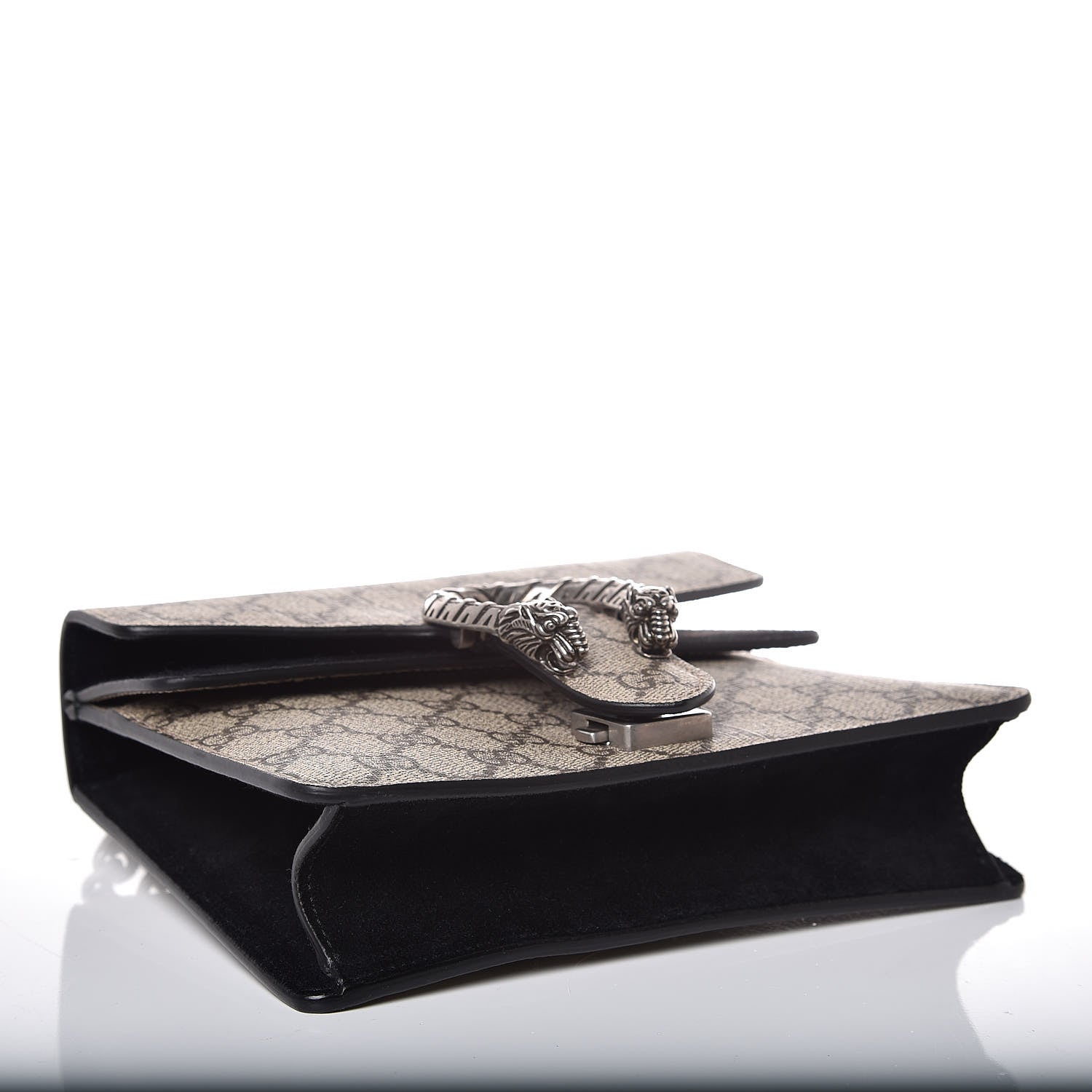 Gucci GG Supreme Monogram Mini Dionysus Shoulder Bag Black 4 of 8