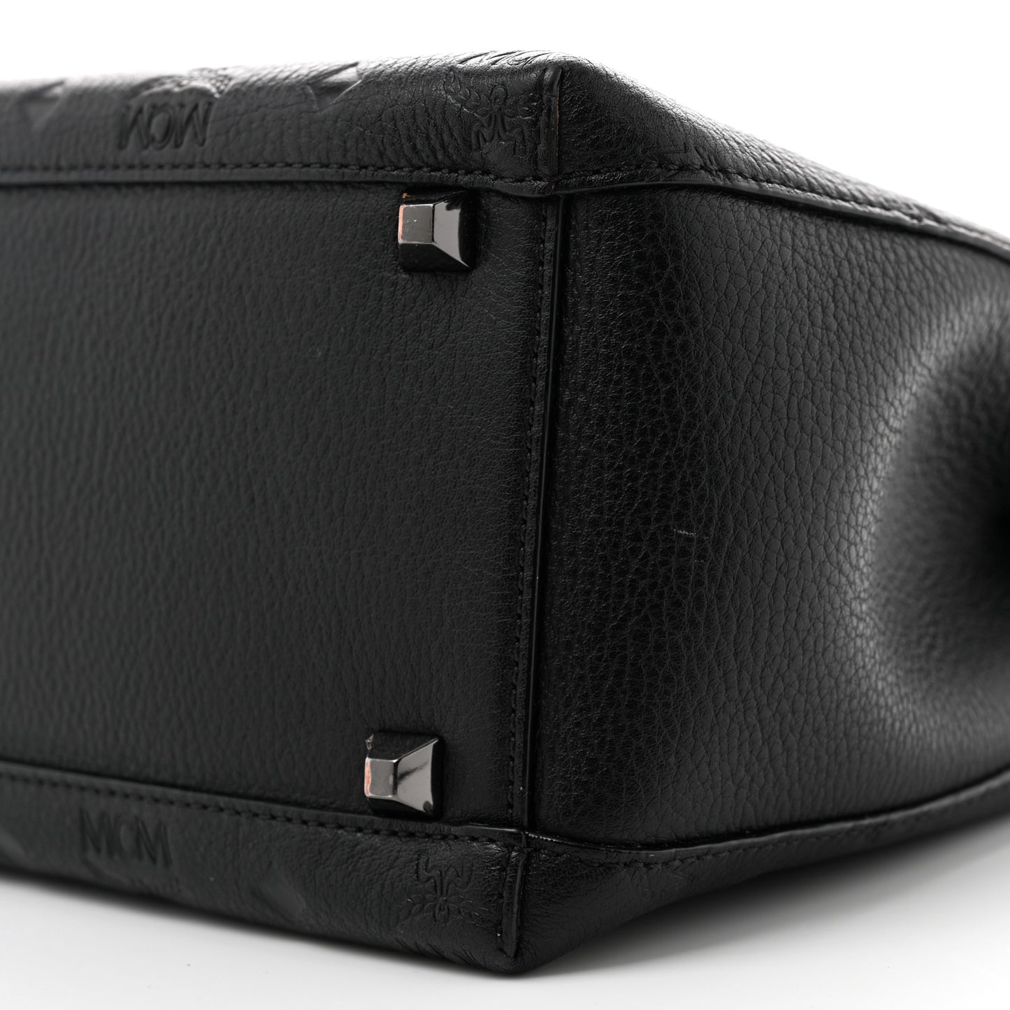 Calfskin Ottomar Monogram Sarah Convertible Hobo Black