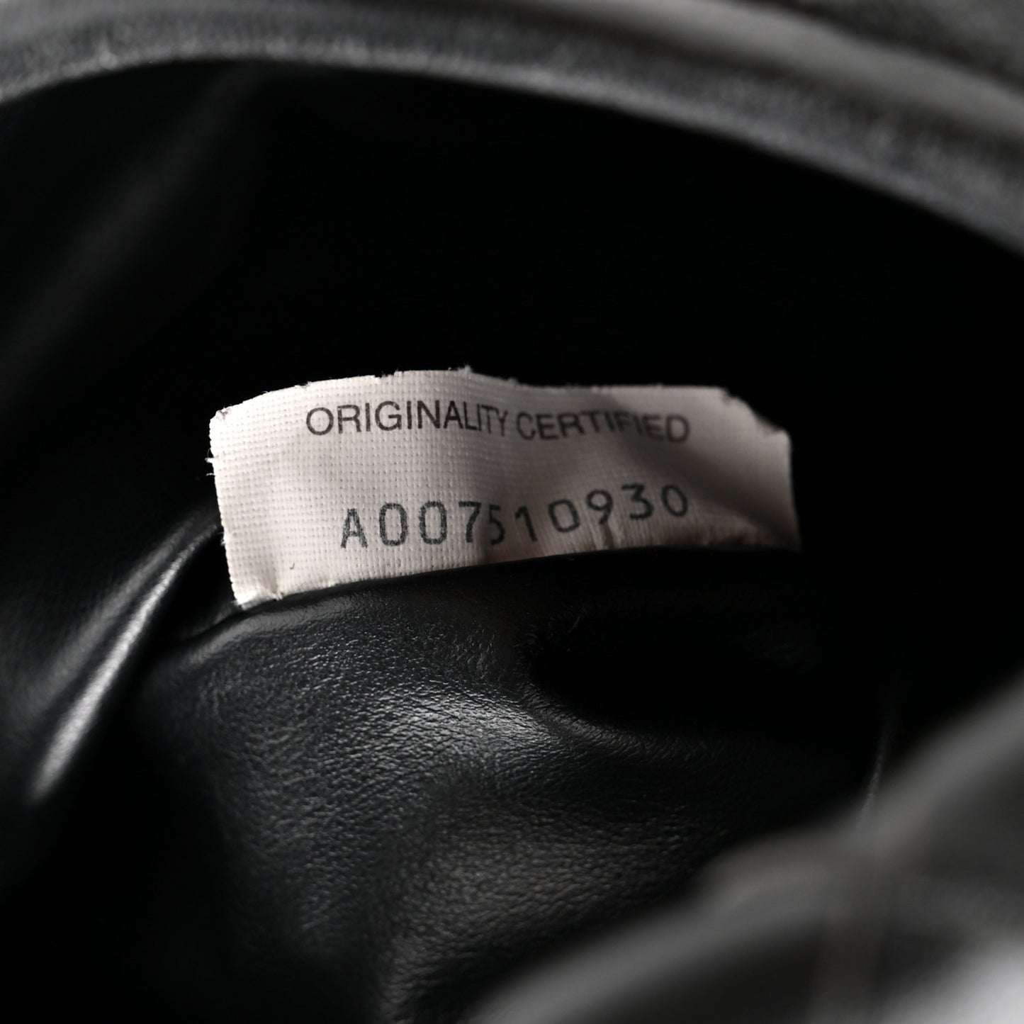 Calfskin Intrecciato Mini Hop Black