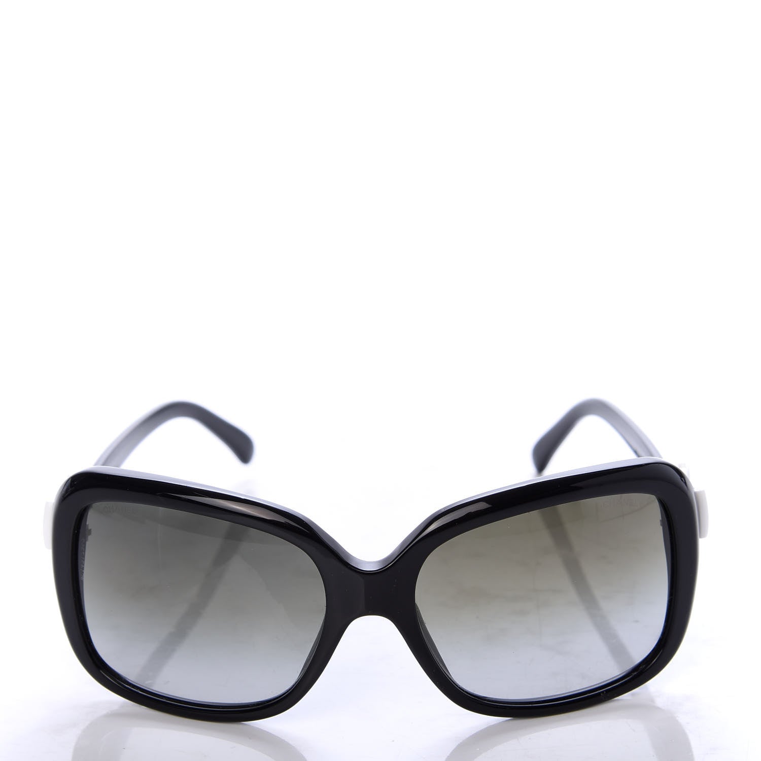 Chanel CC Bow Sunglasses 5171 Black White 2 of 7