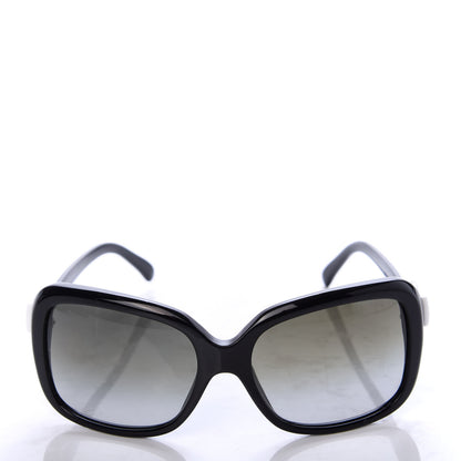 Chanel CC Bow Sunglasses 5171 Black White 2 of 7