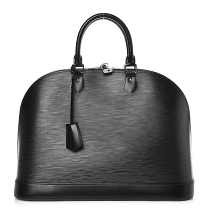 Louis Vuitton Epi Alma GM Black 1 of 6