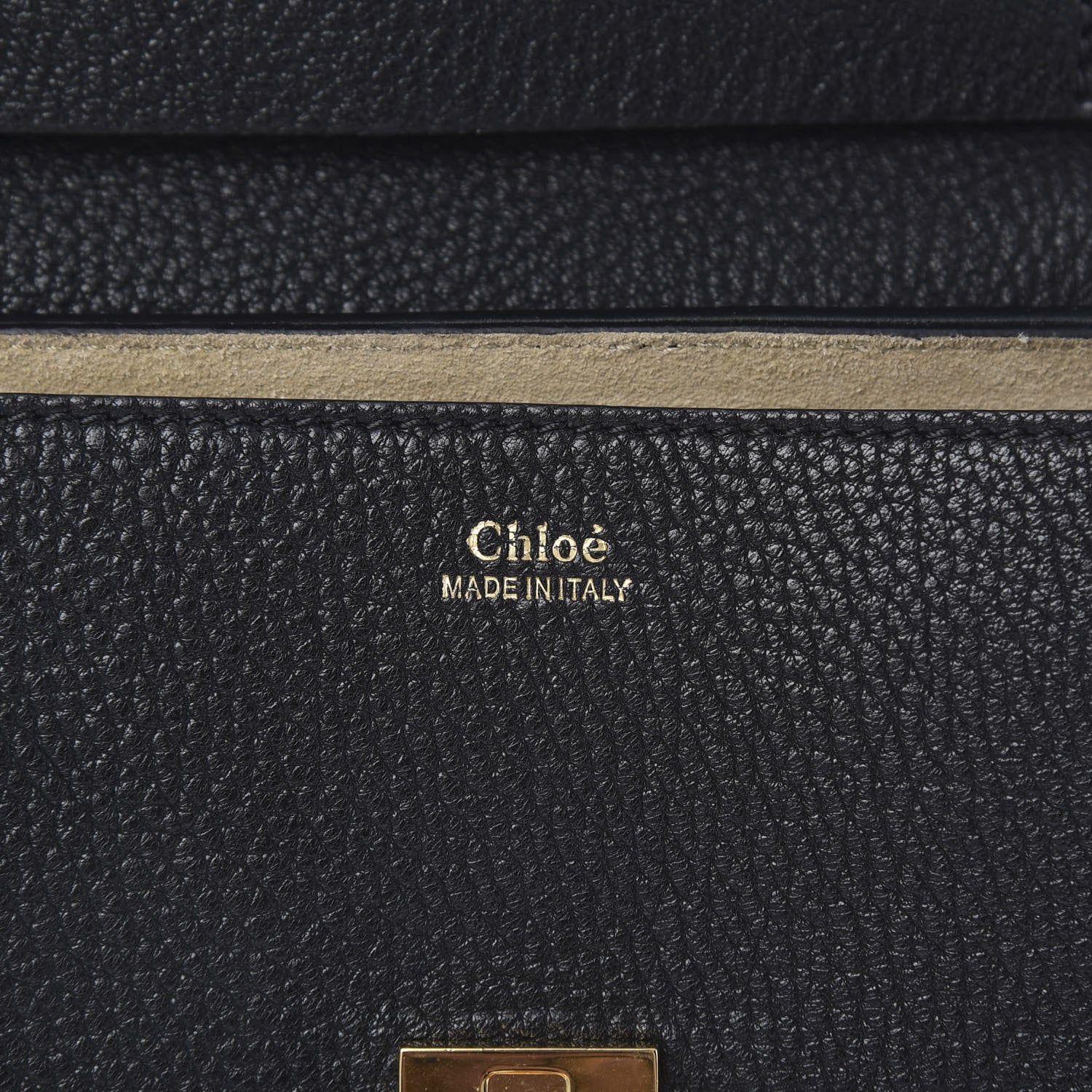 Chloe Grained Lambskin Drew Shoulder Bag Black 7 of 12