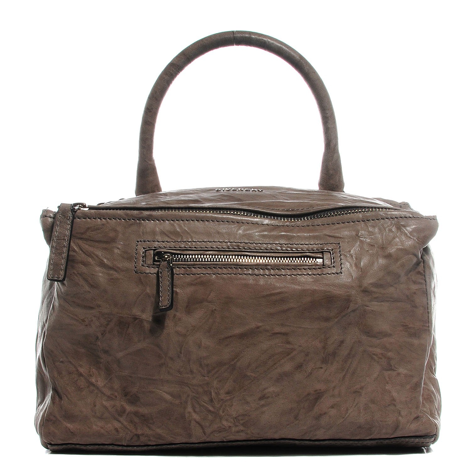 Givenchy Tumbled Sheepskin Medium Pandora Charcoal 1 of 9