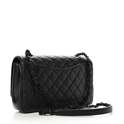 Chanel Calfskin Quilted Medium CC Filigree Flap Black 3 of 10