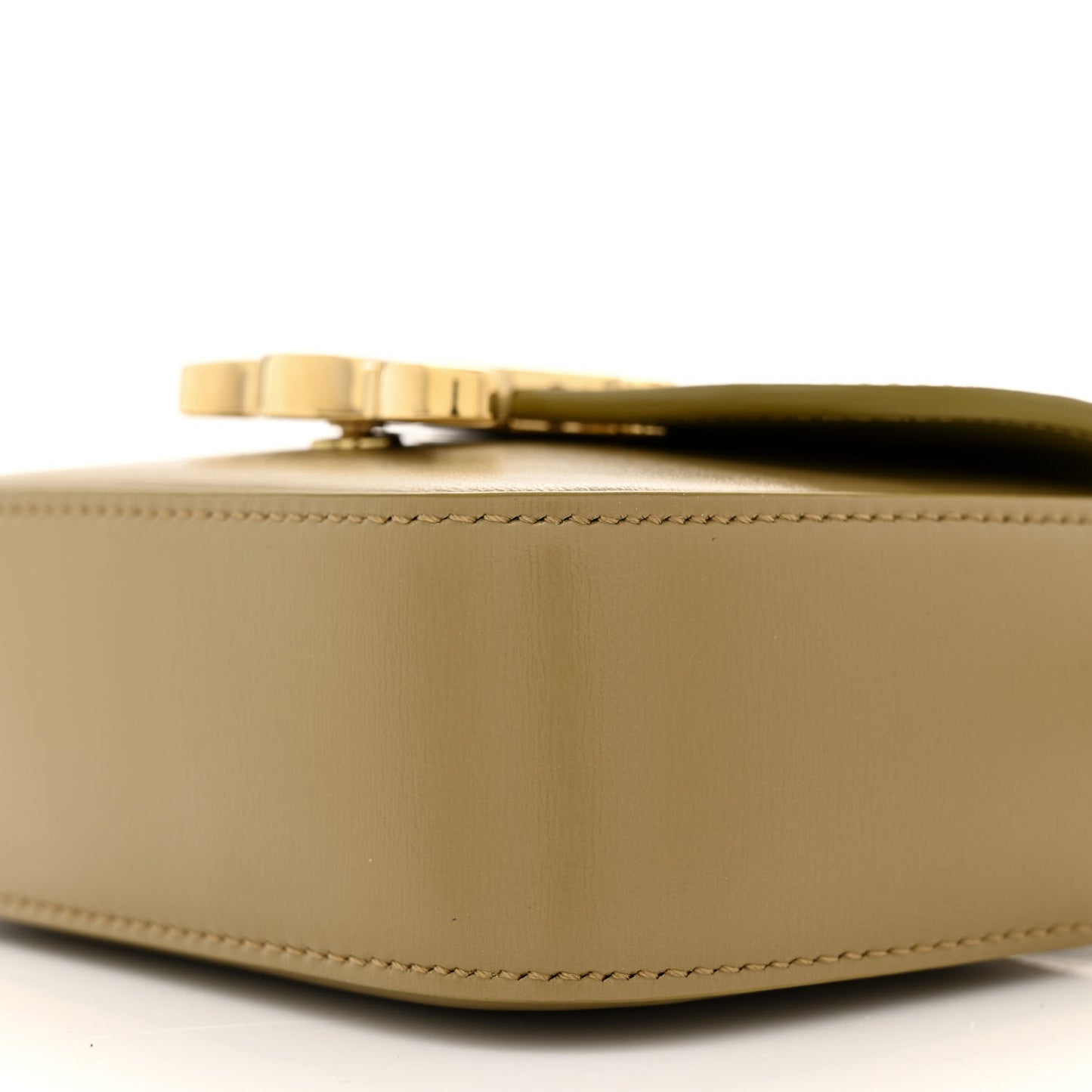 Shiny Calfskin Mini Triomphe Olive