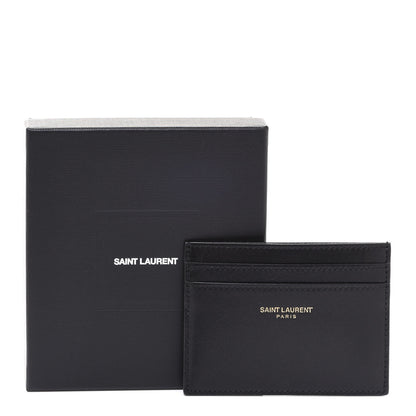 Saint Laurent Calfskin Card Case Black 8 of 8