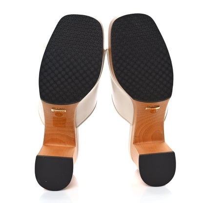 Gucci Granada Kid Houdan Platform Slide Sandals 41 Mystic White 5 of 9